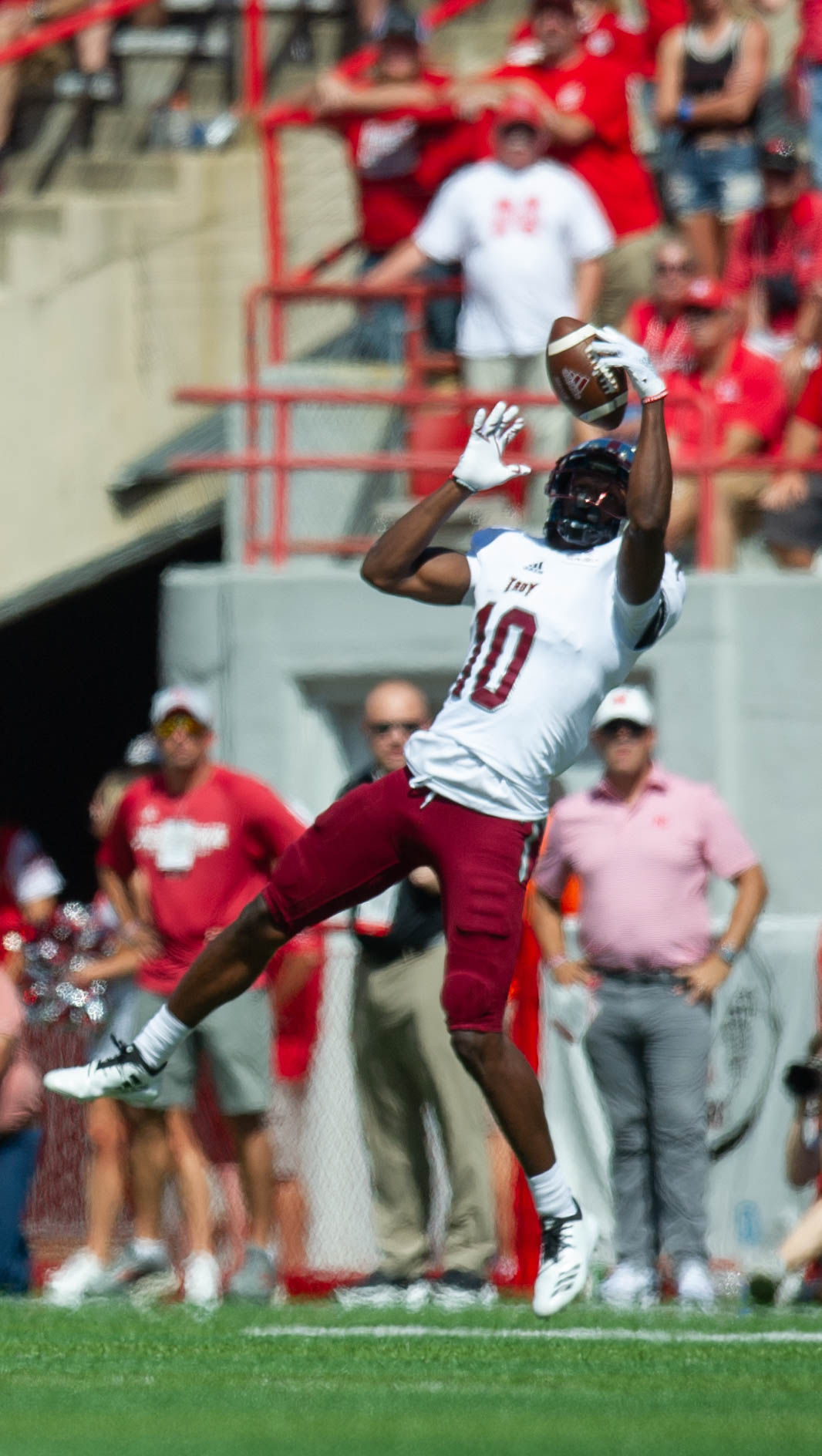 Troy vs. Nebraska, 9/15/18